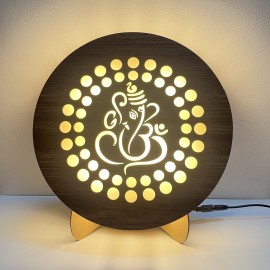 Ravishing Lighting Dot Lord Ganesha Wall Hanging